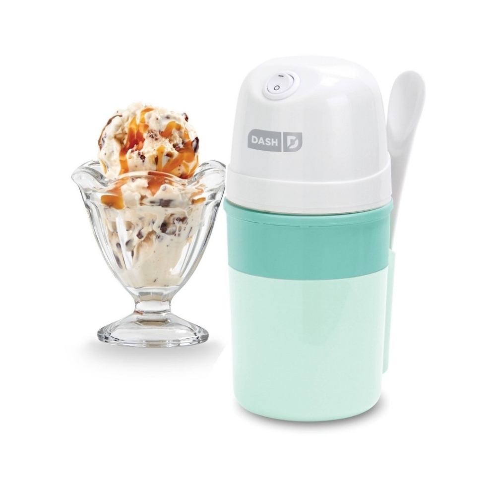 Dash Ice Cream Maker in White and Mint